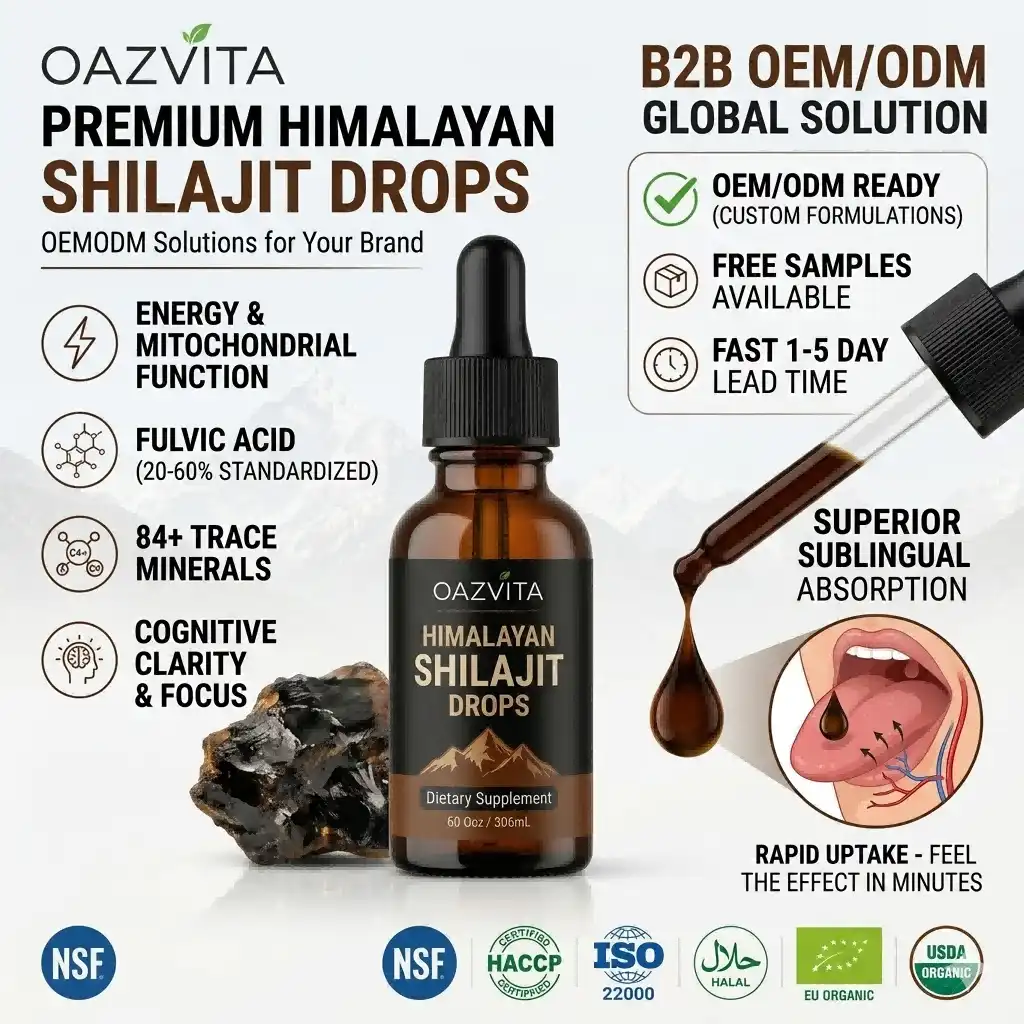 What are Shilajit drops used for?